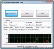 uTorrent Acceleration Tool screenshot